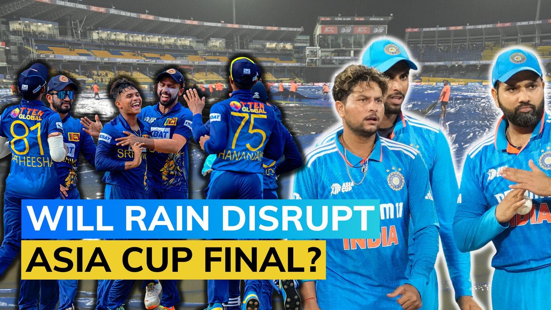 India vs Sri Lanka Asia Cup final weather: R Premadasa Stadium rain update for today, reserve day
