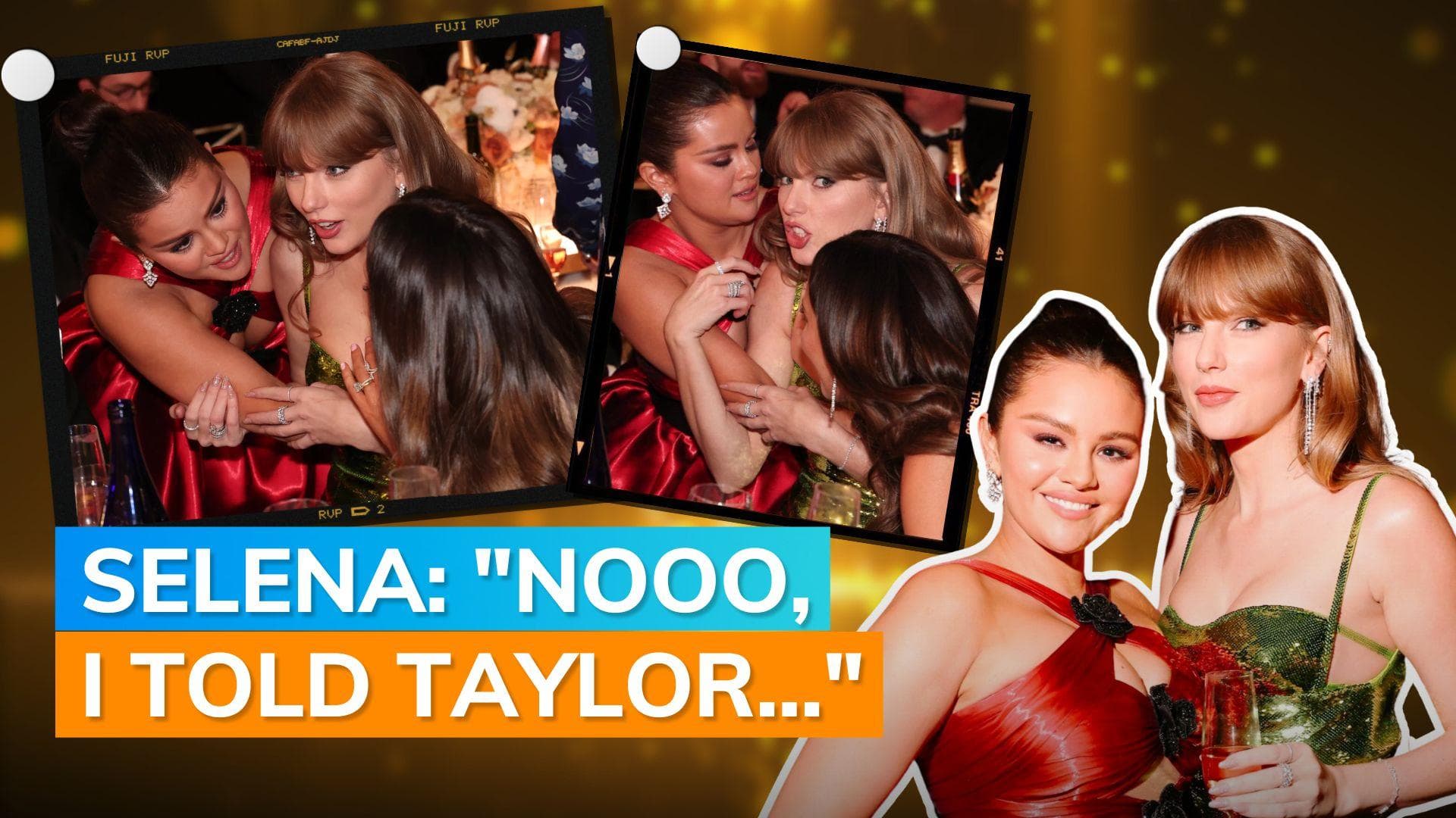 Selena Gomez discloses what she and Taylor Swift were gossiping about at Golden Globes; read here 