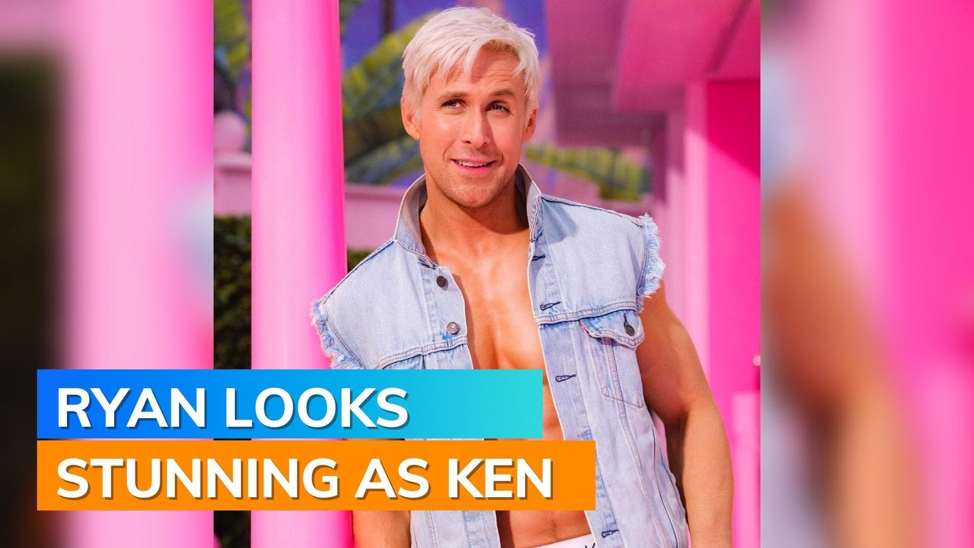 'Barbie:' Ryan Gosling's first look as Ken revealed, fans praise the actor