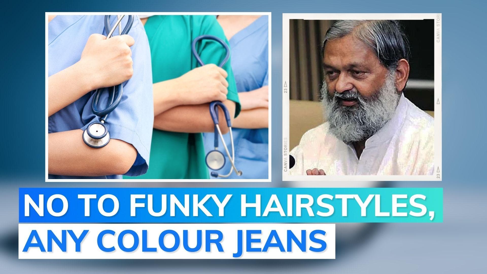 Haryana drafts new dress code for govt hospitals to give a 'professional touch'