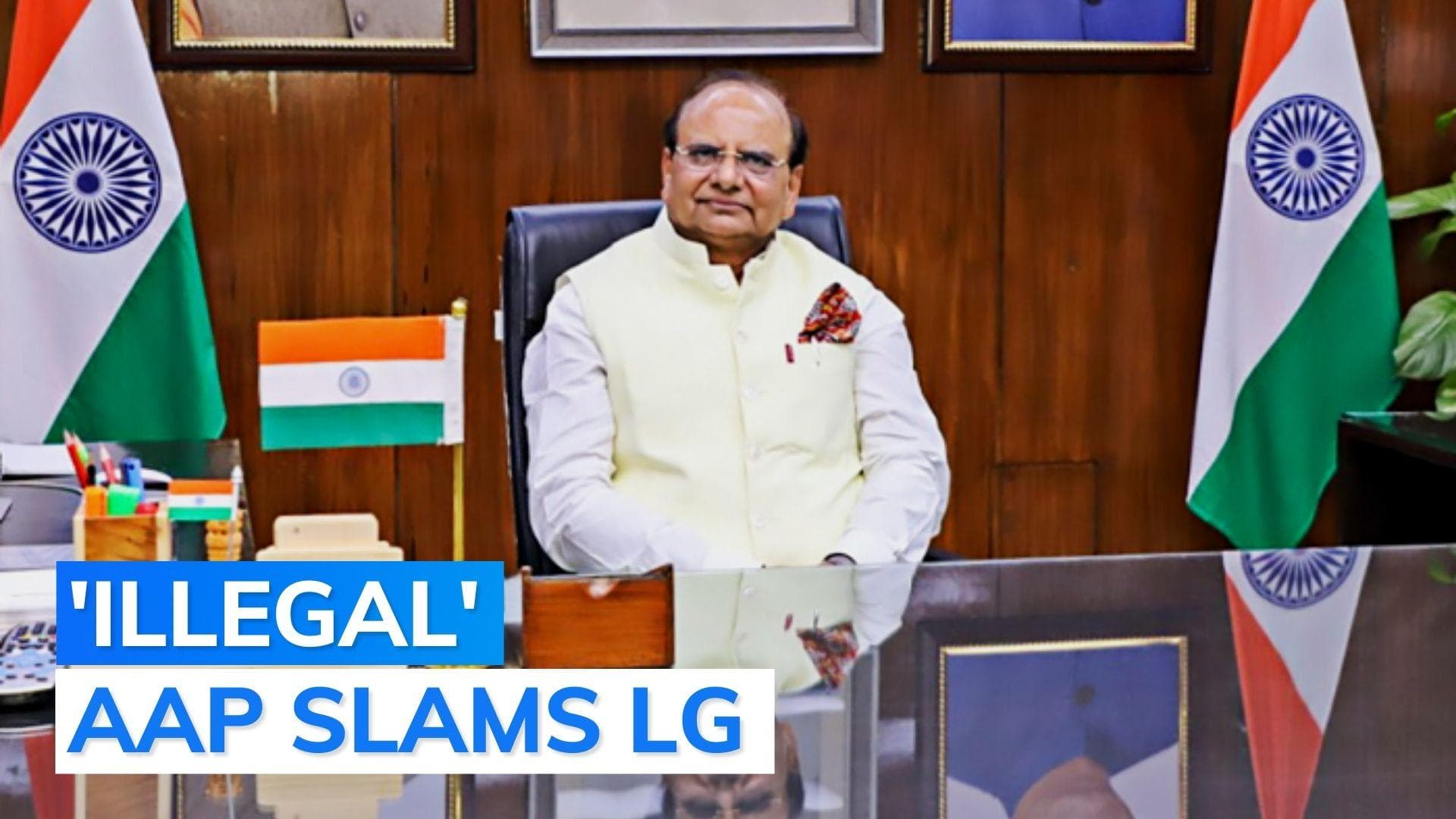 Delhi: LG removes two AAP govt picks on board of private DISCOMS