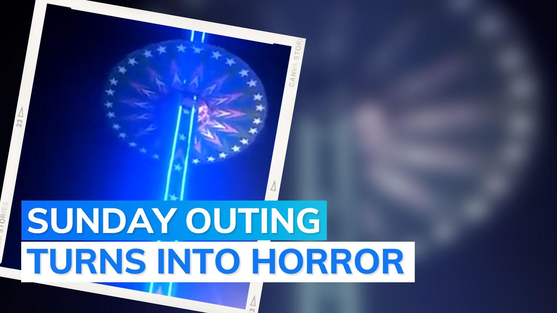 At least 10 injured after a ride crashes at a fair in Punjab's Mohali