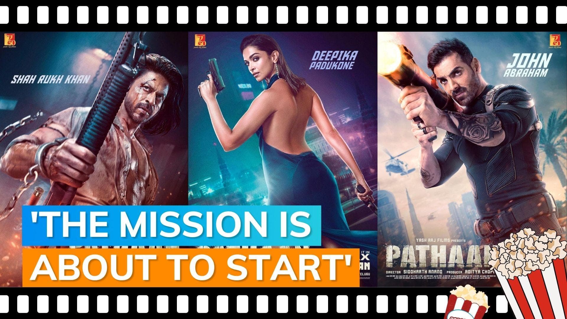'Pathaan': Shah Rukh Khan unveils new posters, announces trailer release date