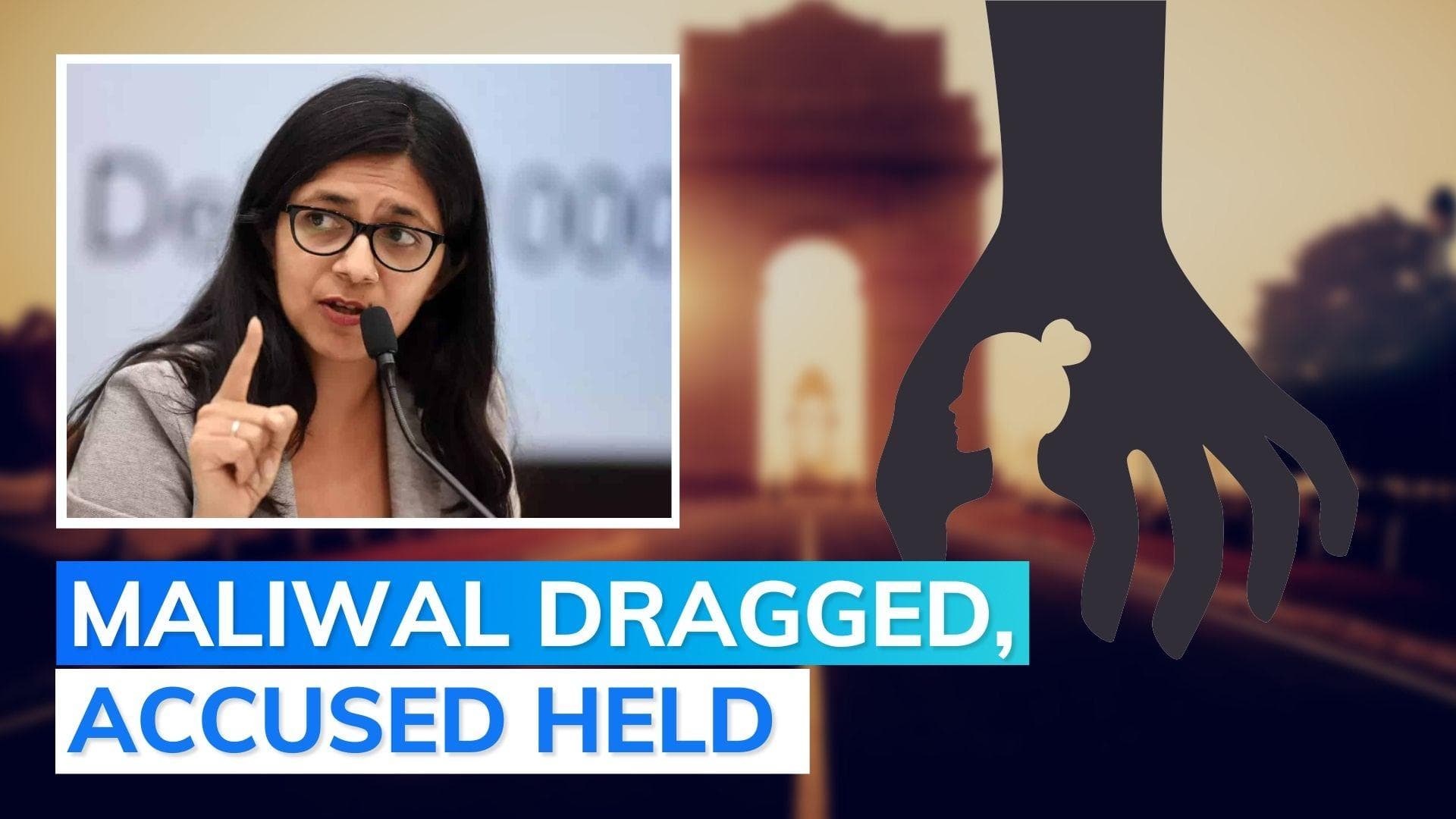 Delhi women's panel chief Swati Maliwal dragged by a car, driver arrested: Police