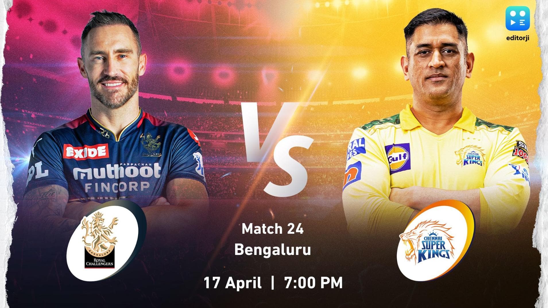 IPL 2023, RCB vs CSK: बैंगलोर से टकराएंगे धोनी के धुरंधर, ये हो सकती है दोनों टीमों की संभावित प्लेइंग XI