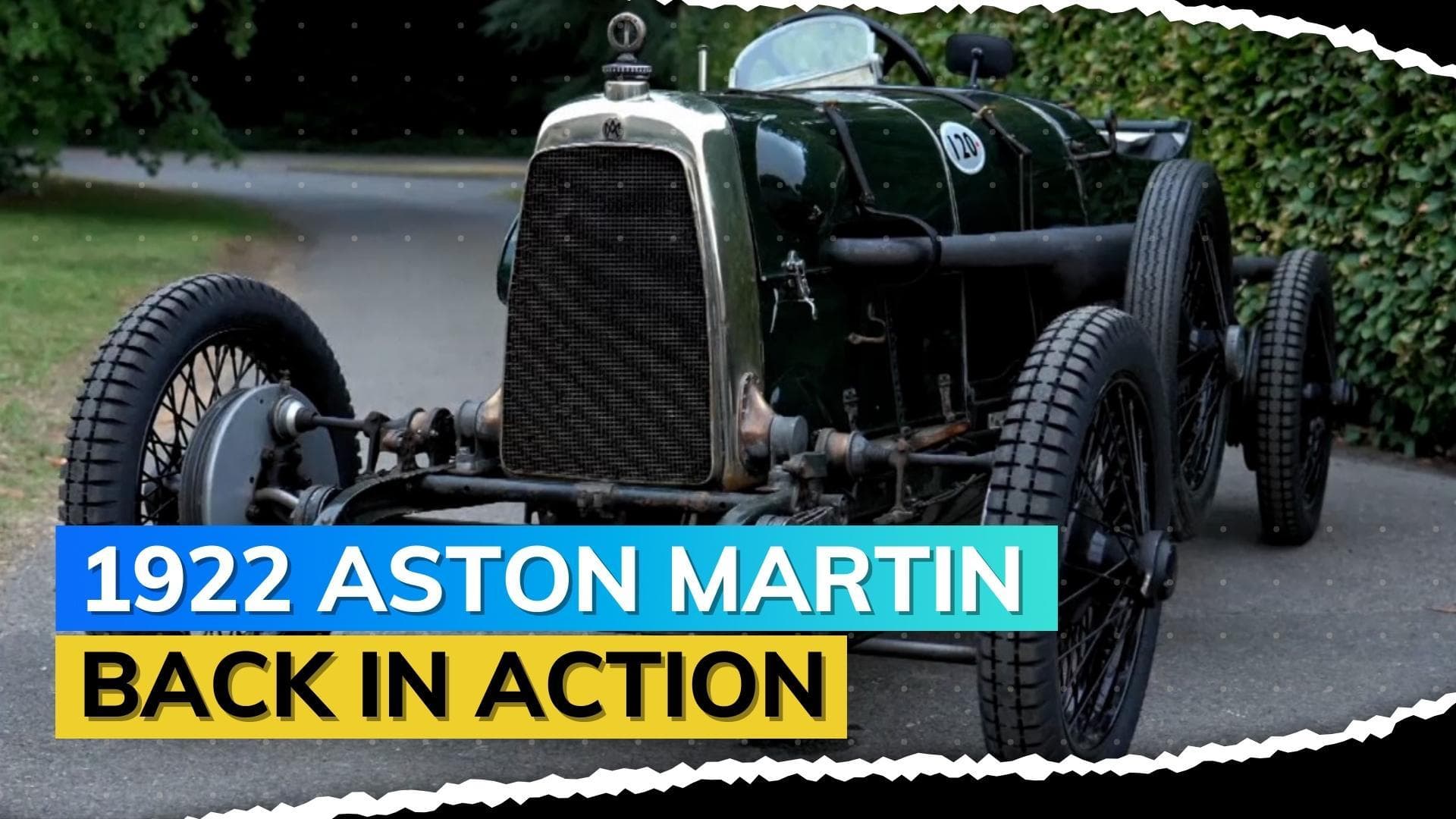Formula 1: Vettel to drive a 1922 car as Aston Martin celebrate 100 years in motor racing