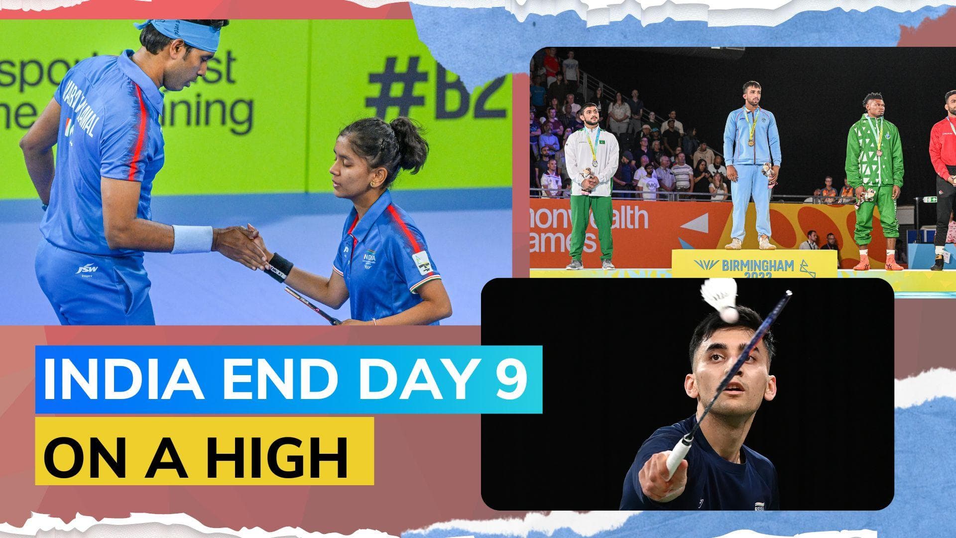 CWG Day 9: overnight round-up - Boxer Sagar Ahlawat enters final, badminton, TT & squash results