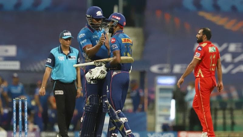 IPL 2021: MI end 3-match losing run, beat Punjab by 6 wickets