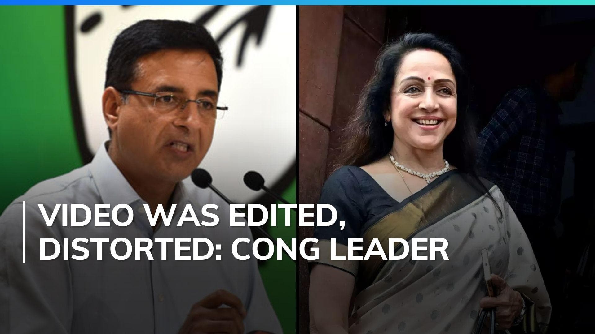 EC notice to Randeep Surjewala for 'undignified' remarks on Hema Malini