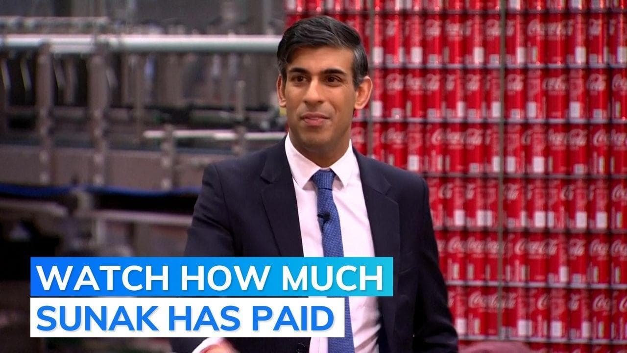 UK premier Rishi Sunak earned millions in non-politics income, releases tax returns