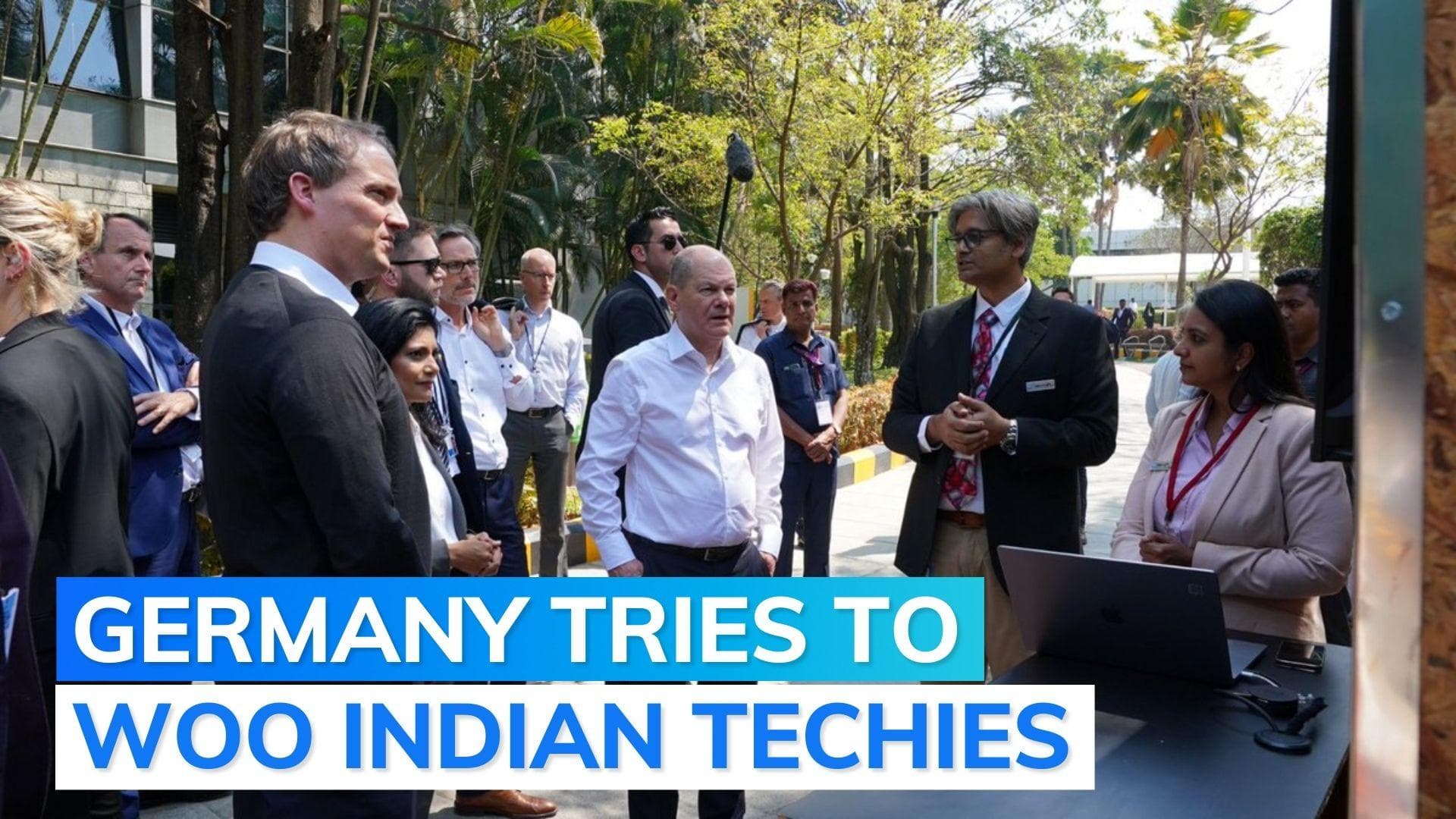 Germany planning to ease visa rules for Indian techies, other specialists, says Olaf Scholz in India trip
