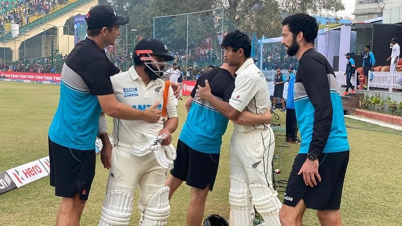 New Zealand's batting masterclass deny India a win in Kanpur, series locked at 0-0
