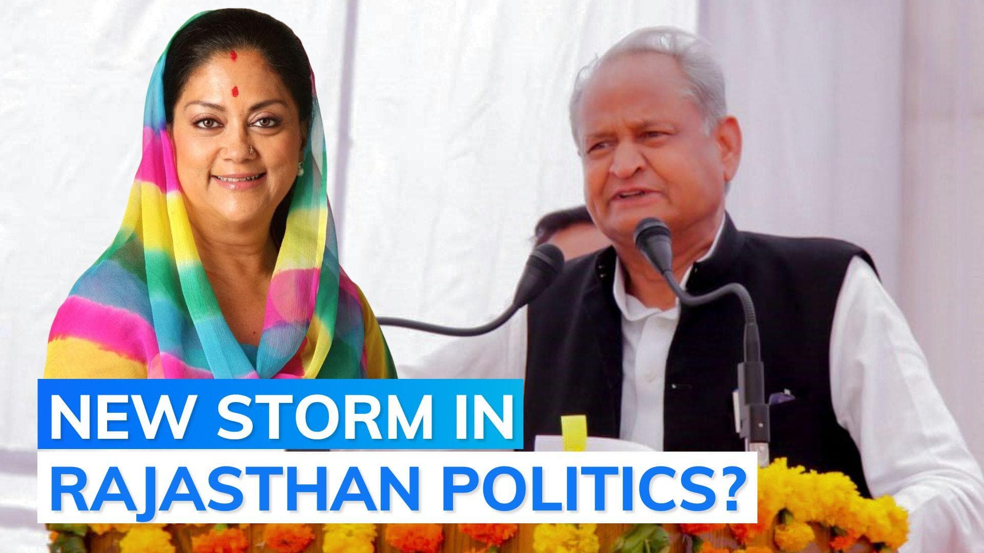 Vasundhara Raje, 2 other BJP leaders helped save...: Raj CM Gehlot's big claim amid Pilot row