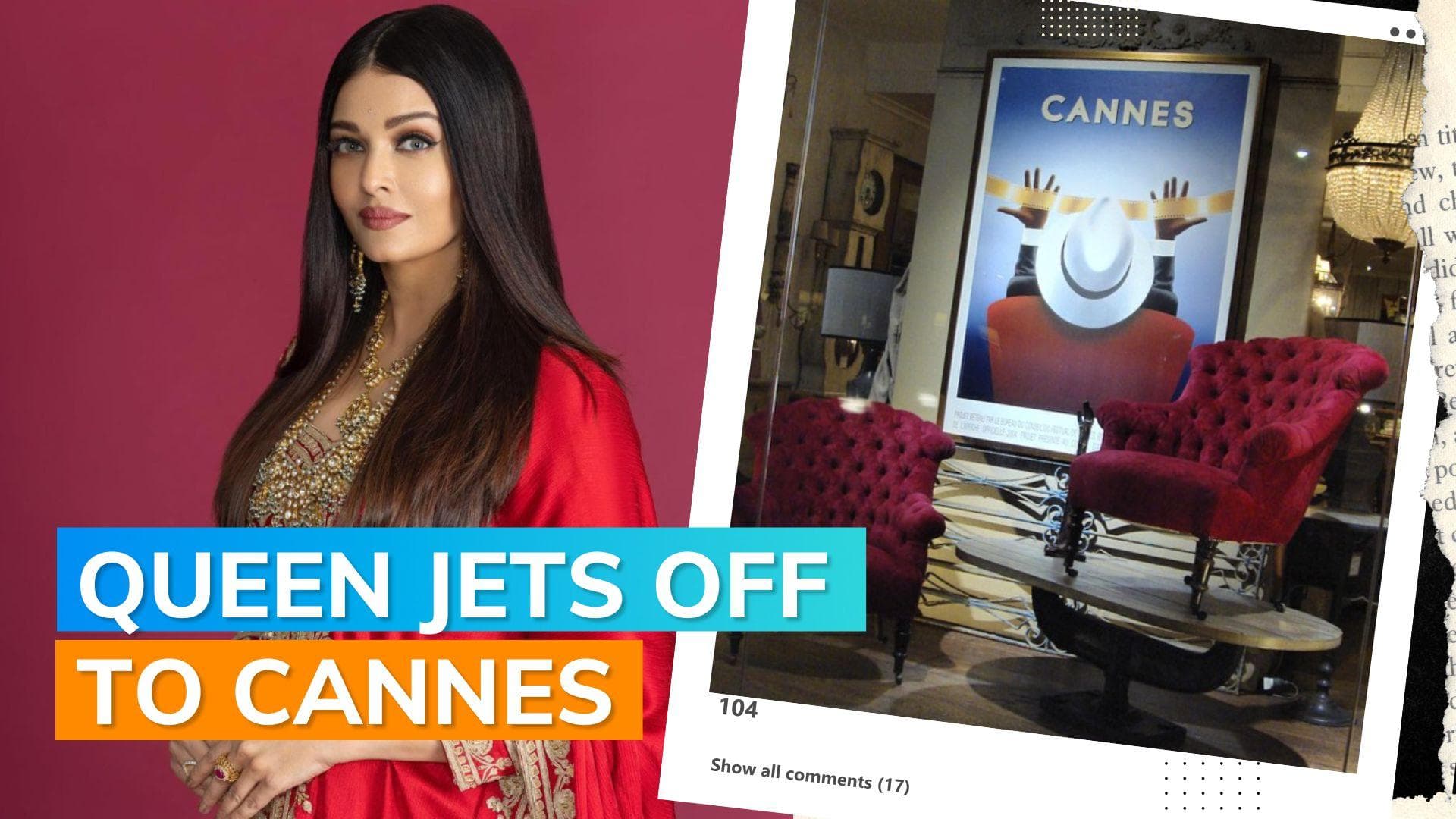 Aishwarya Rai Bachchan jets off to Cannes with her daughter Aaradhya: Watch