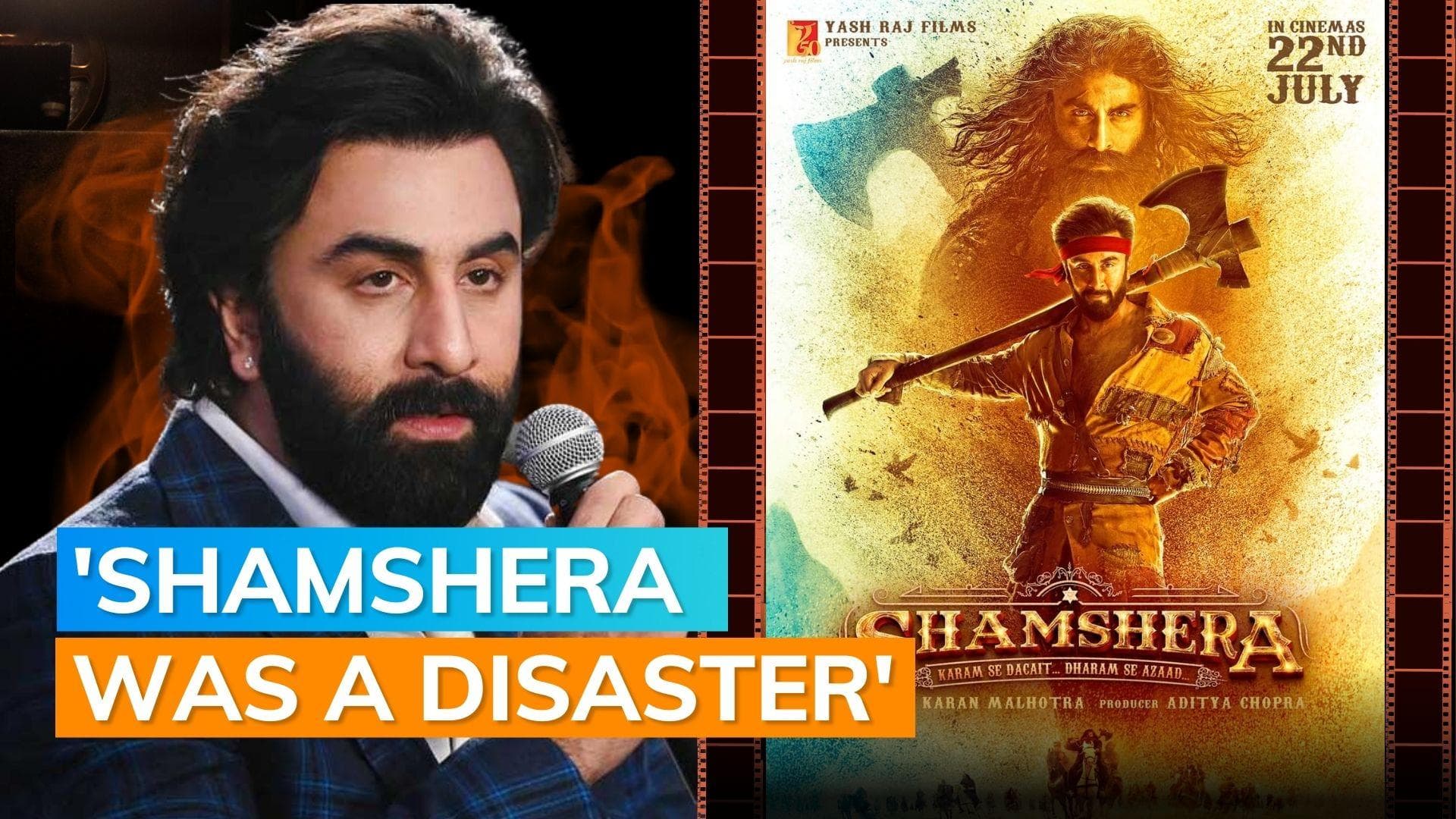 Ranbir Kapoor talks about 'big box office disaster' 'Shamshera'; here's what he said