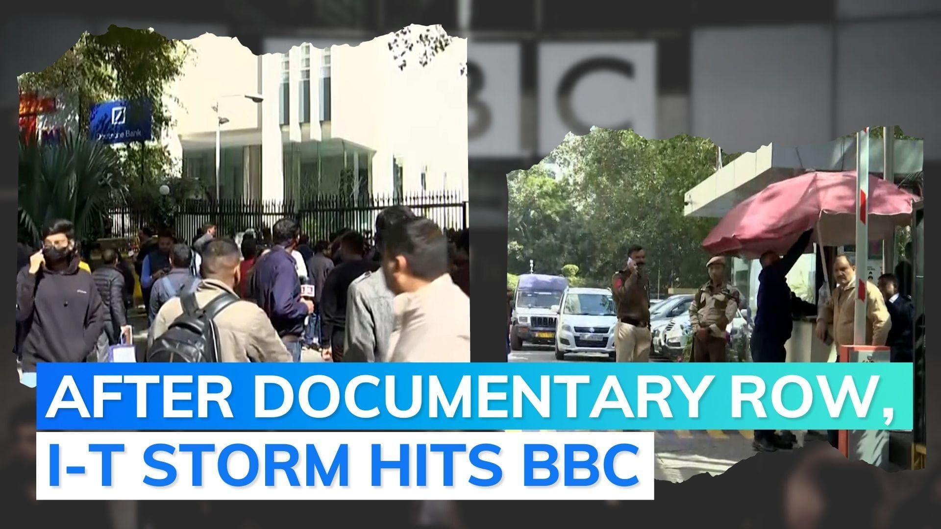 Raid at BBC office in Delhi by Income Tax Department, say reports