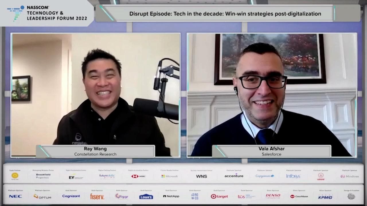 Win-Win Strategies Post-Digitalization with Ray Wang & Vala Afshar