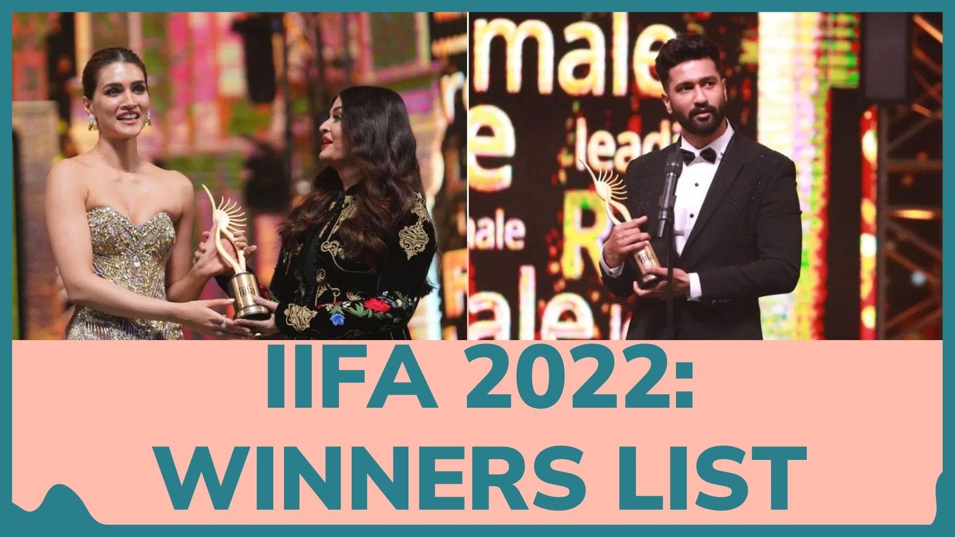 IIFA 2022: Check out the complete list of winners