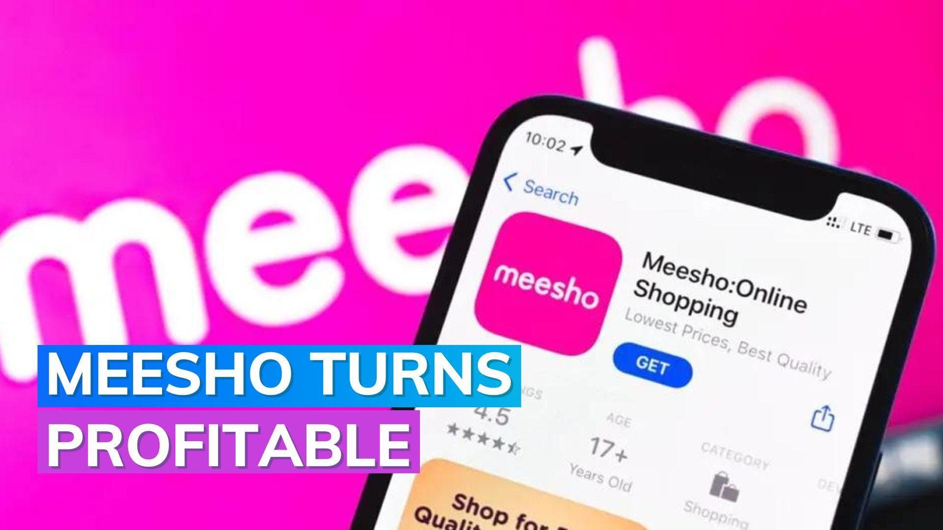 After Zomato, Meesho turns profitable after tax: Report