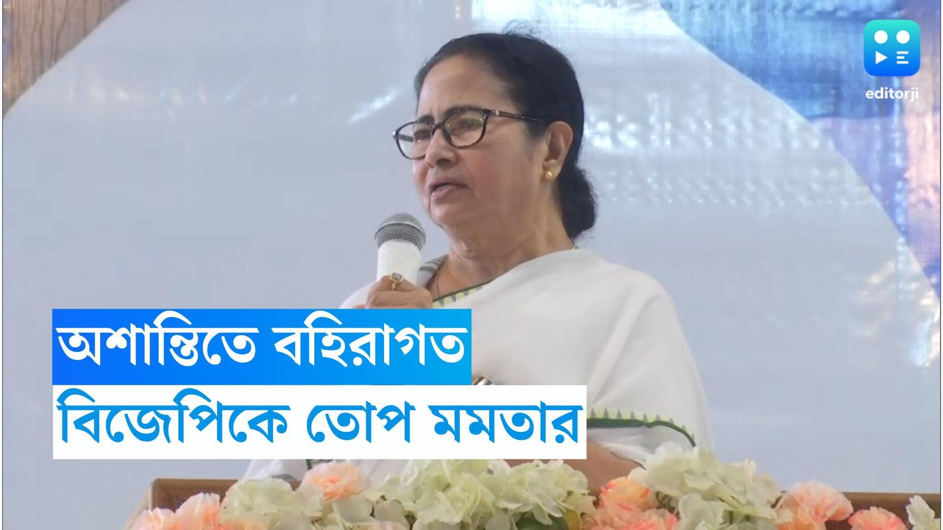 Mamata Banerjee : রাজ্যের সাম্প্রতিক অশান্তিতে ফের বিজেপিকে তোপ মুখ্যমন্ত্রী