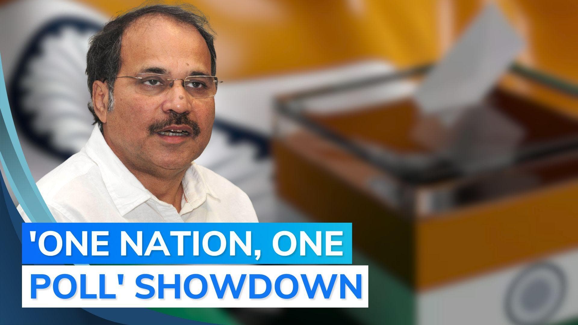 'Total eyewash': Congress leader Adhir Ranjan refuses to be part of 'One nation, one poll' panel