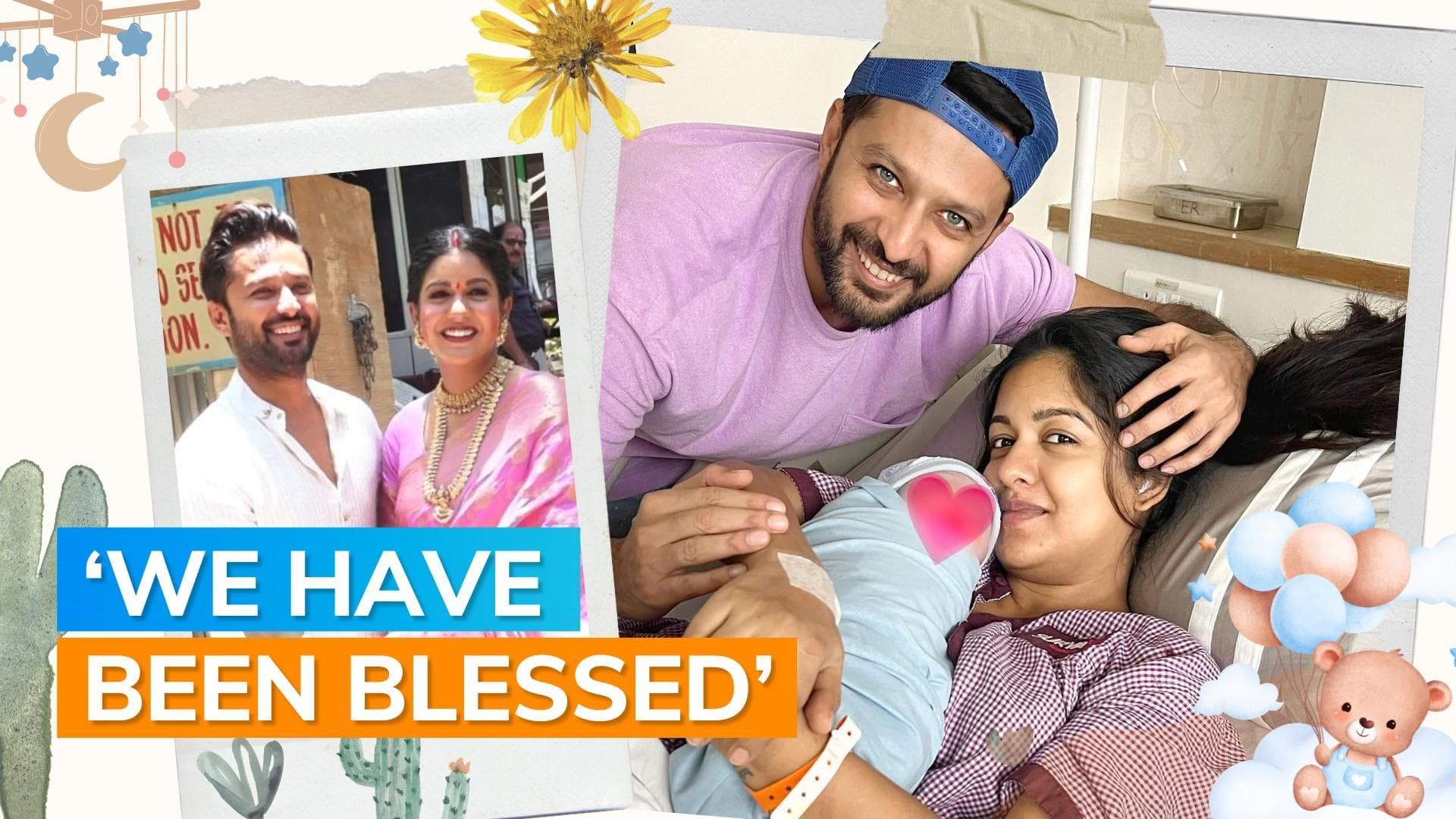 Ishita Dutta, Vatsal Sheth share first photo with baby boy: ‘Thank you all for the love and wishes’