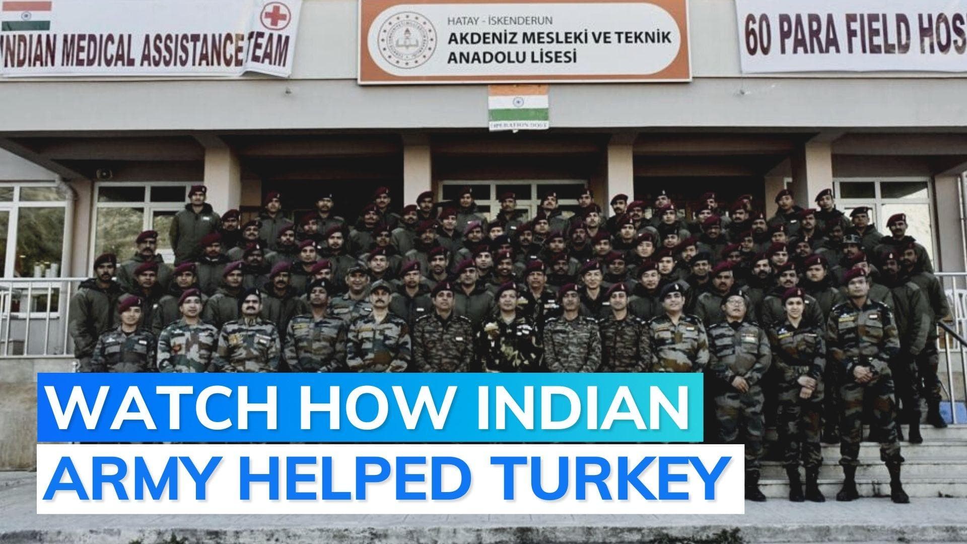 Turkey earthquake: Indian Army rescuers return home, recount experience