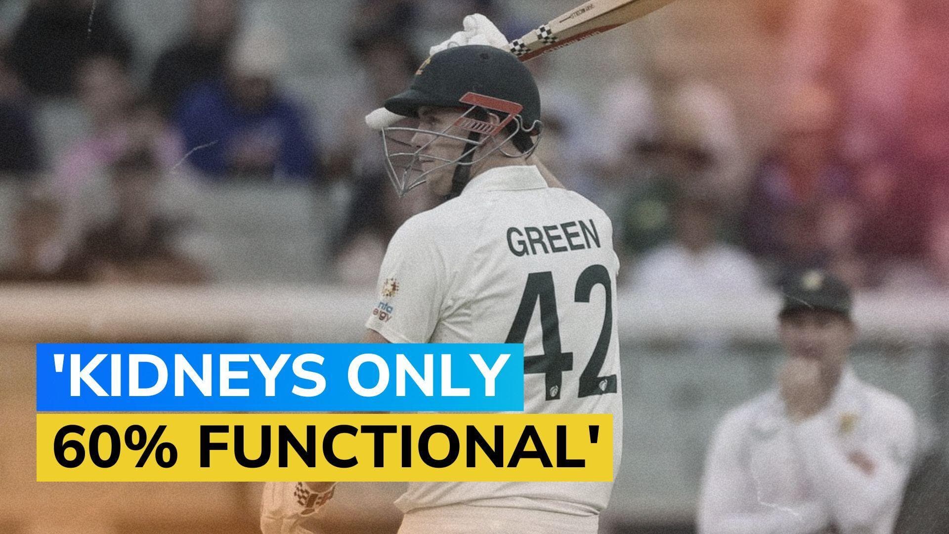 Australia's Cameron Green reveals he has Chronic Kidney Disease, hopes to help others with same issue