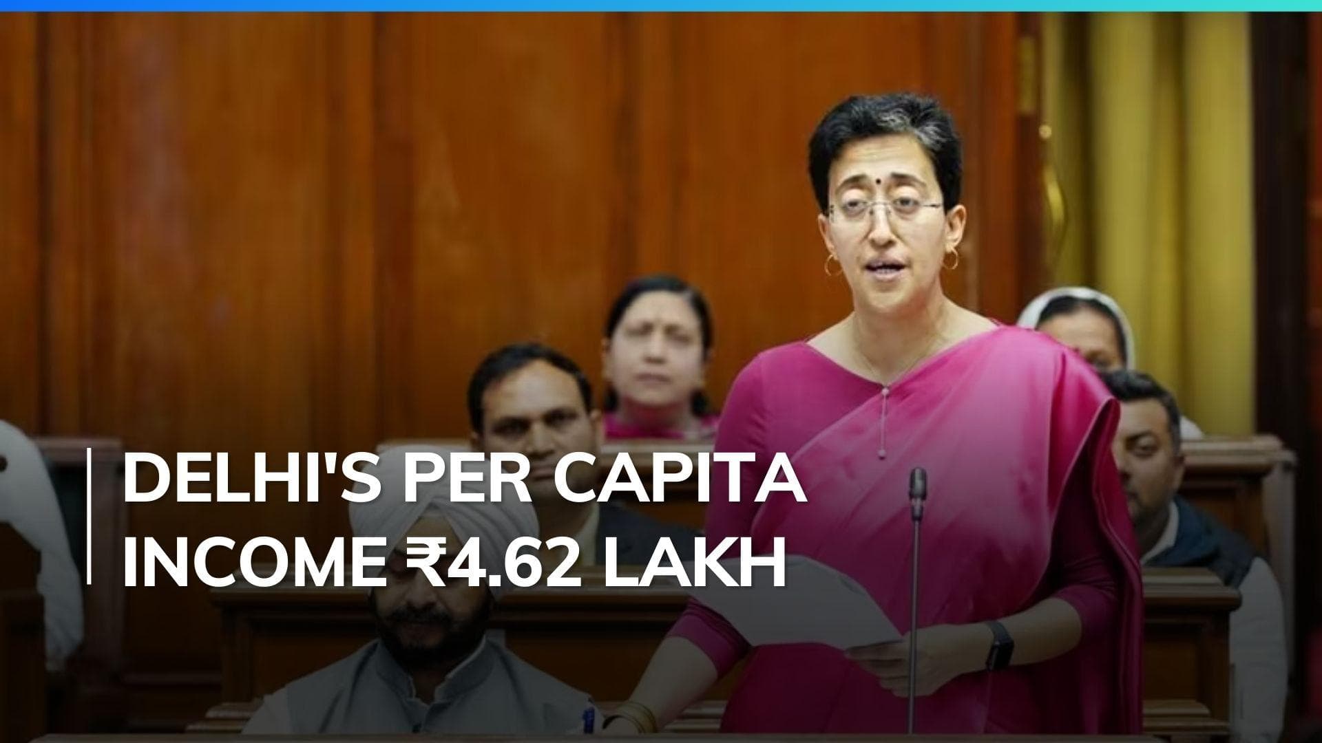 Delhi's per capita income 2.5 times higher than national average: Finance Minister Atishi