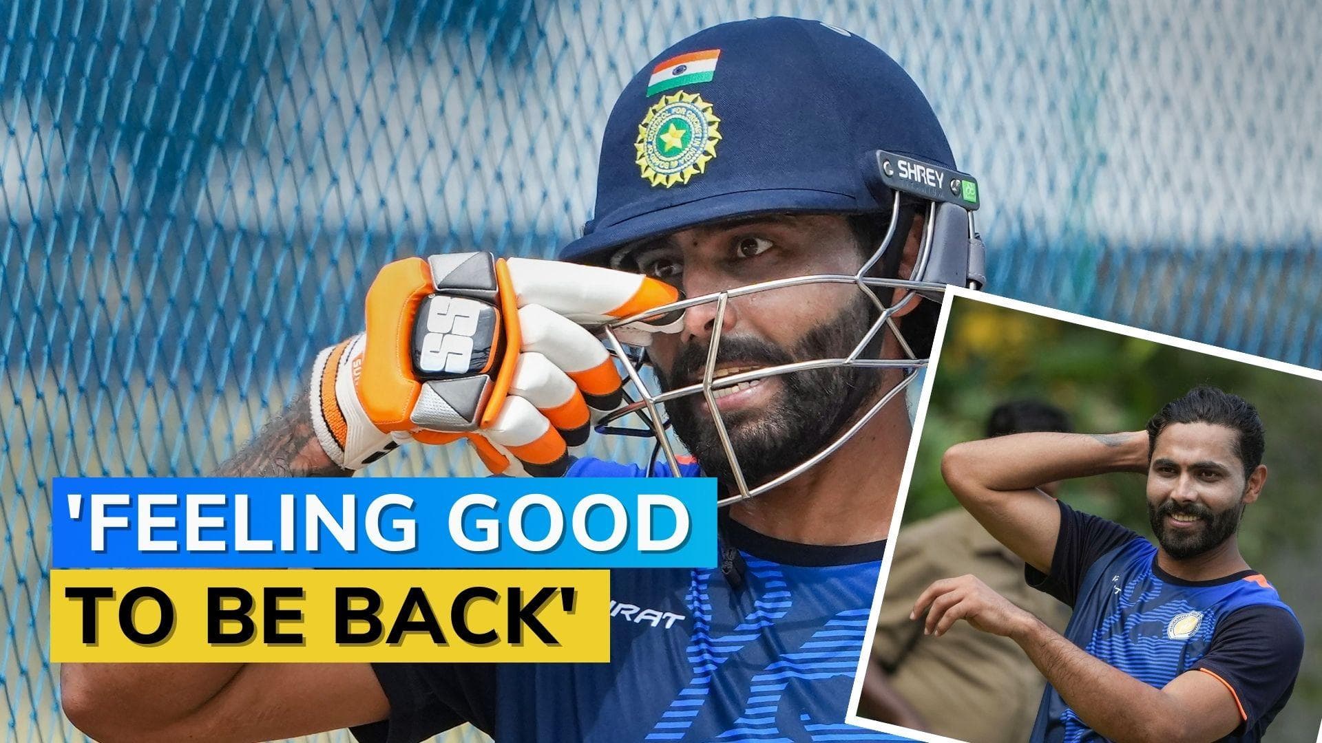 Ravindra Jadeja back in the nets for Saurashtra after long injury absence