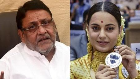 कंगना के आजादी वाले बयान पर Nawab Malik बोले- लगता है हशीश की डोज लेकर बैठी थीं, वापस लिया जाए पद्मश्री