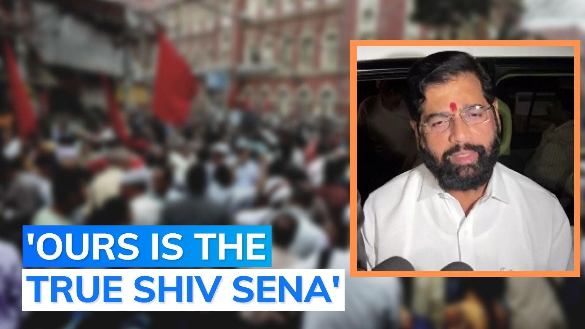 Shinde faction wins 'Sena' name battle; Maha CM says, victory of Balasaheb Thackeray's ideology 