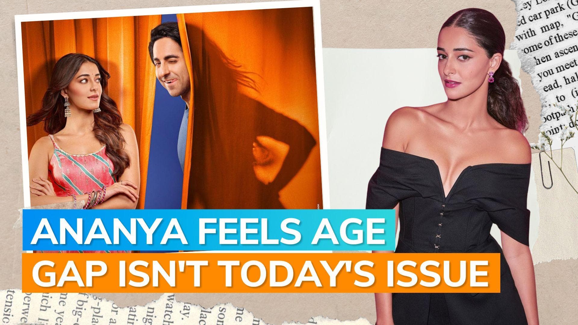 Ananya Panday opens up on 14-year age gap with her 'Dream Girl 2' co-star Ayushmann Khurrana