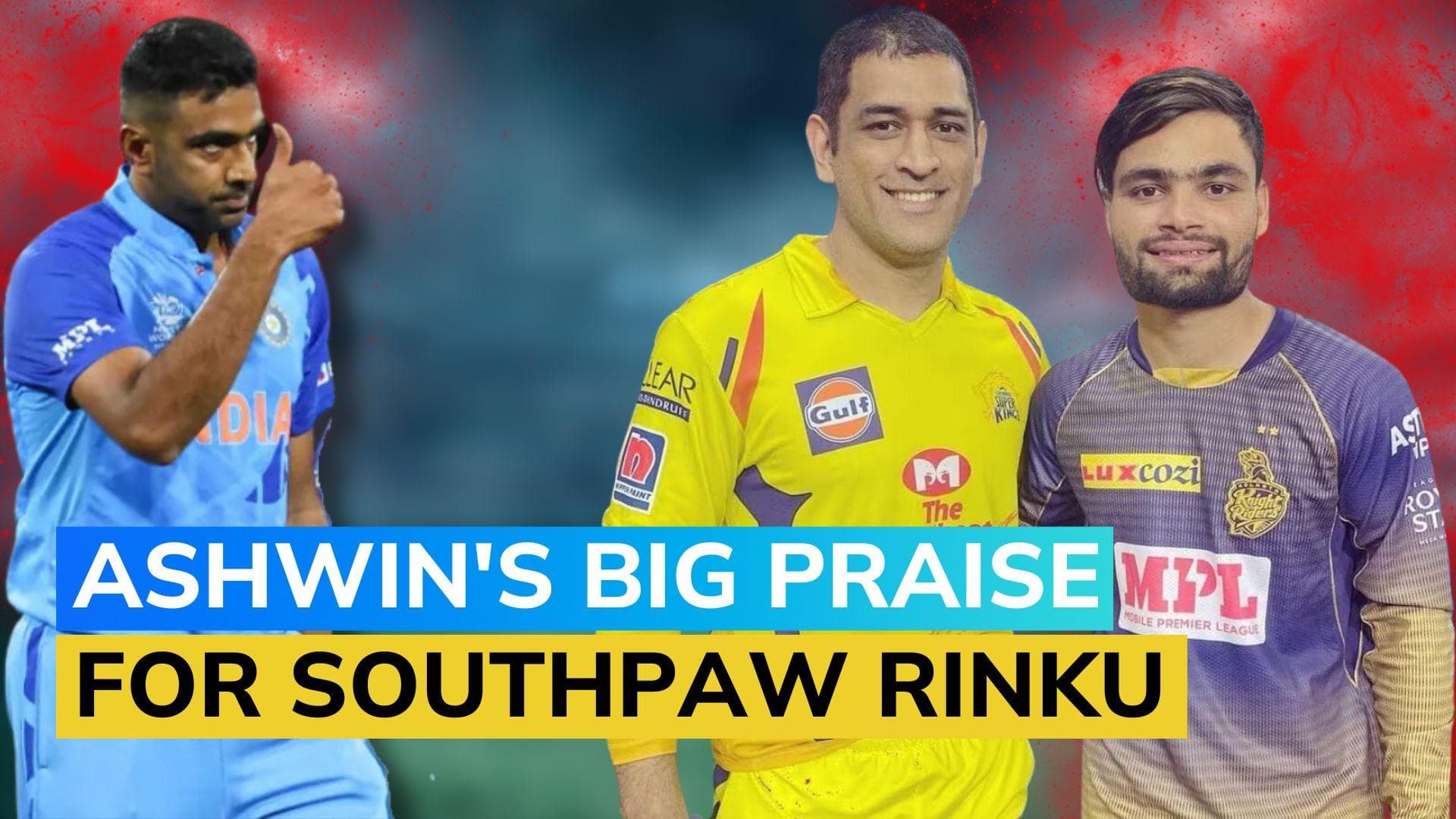 R Ashwin lauds Rinku Singh, calls him 'Left-Handed MS Dhoni' after T20I success