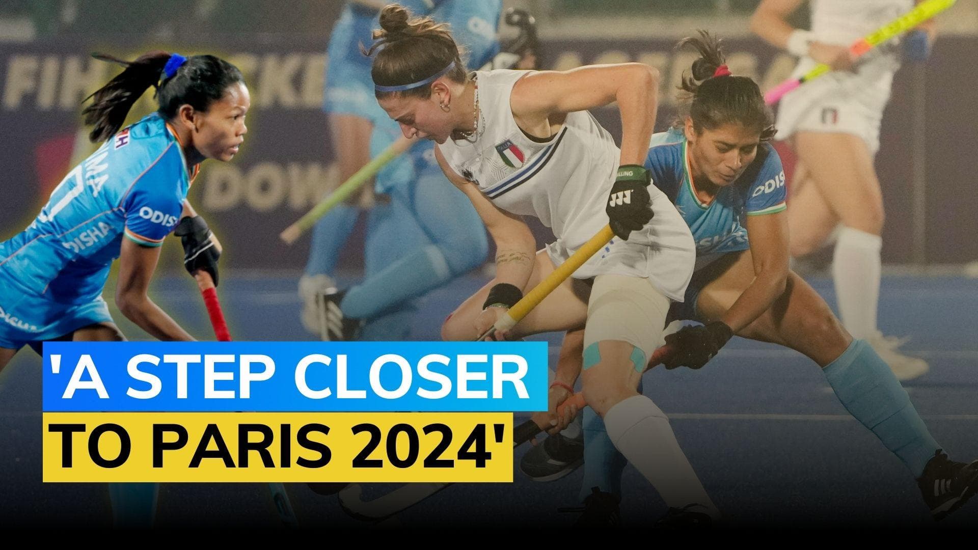 India women's hockey team advances to semifinal of FIH Olympic qualifiers, beats Italy by 5-1