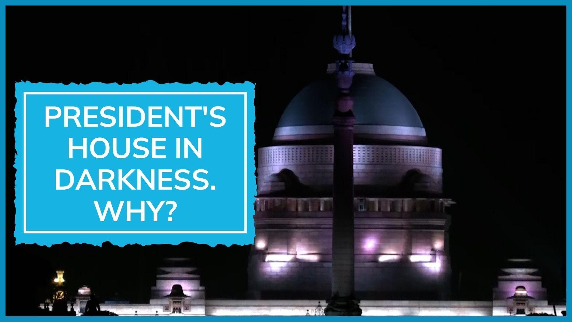 Watch: Why there were no lights at Rashtrapati Bhavan for an hour | Earth Hour
