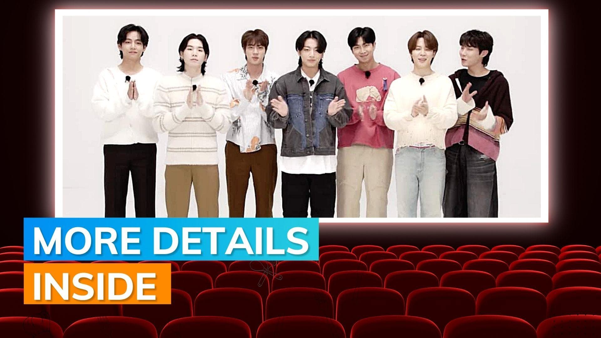 ‘BTS: Yet to Come in Cinemas’ will be screened by PVR, INOX and Cinepolis in various states across India