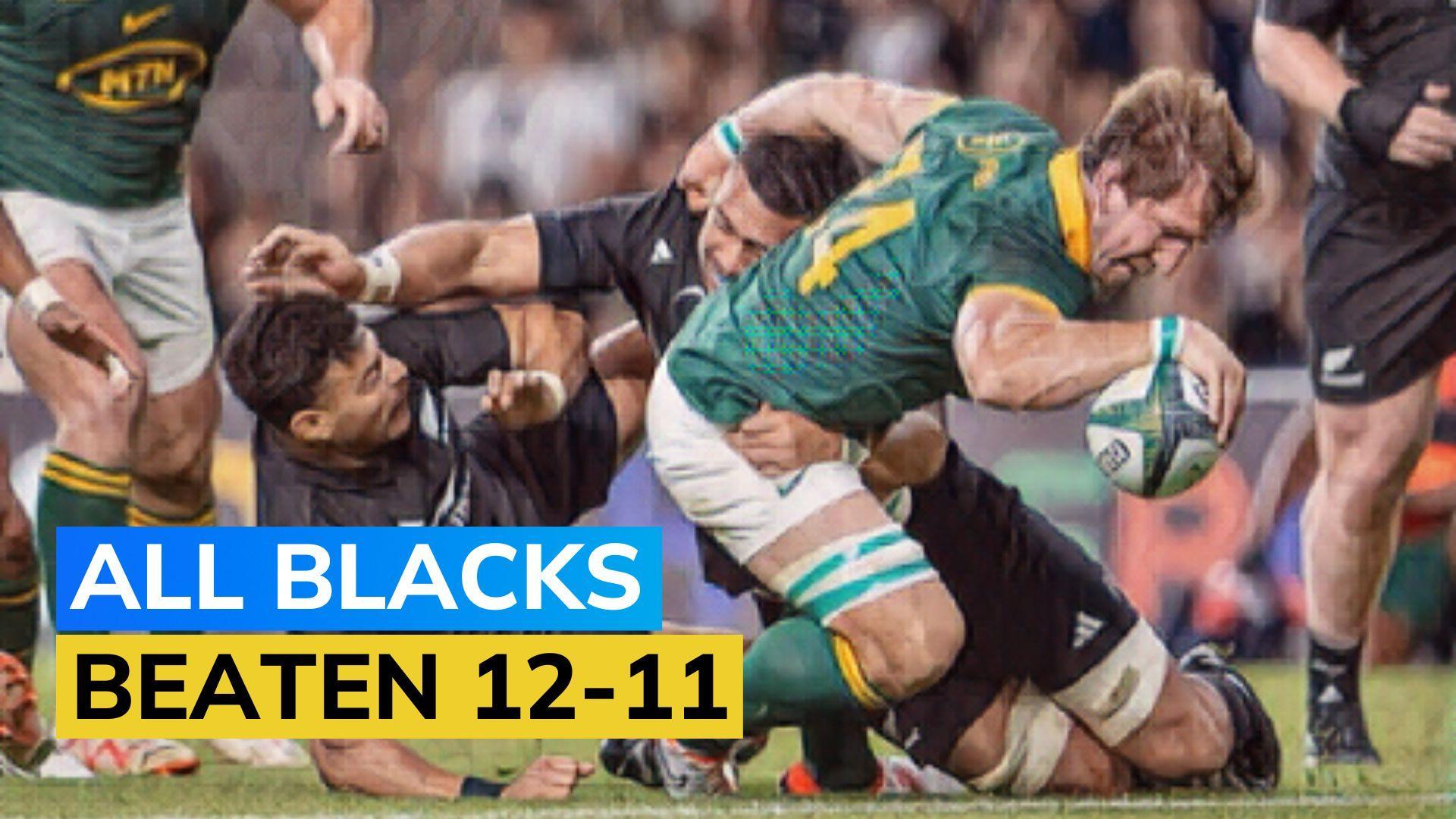 Watch! South Africa beat New Zealand to win historic 4th Rugby World Cup title