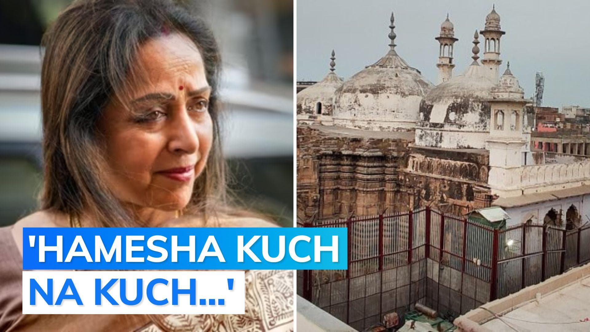 Mathura BJP MP Hema Malini welcomes HC order on Gyanvapi mosque