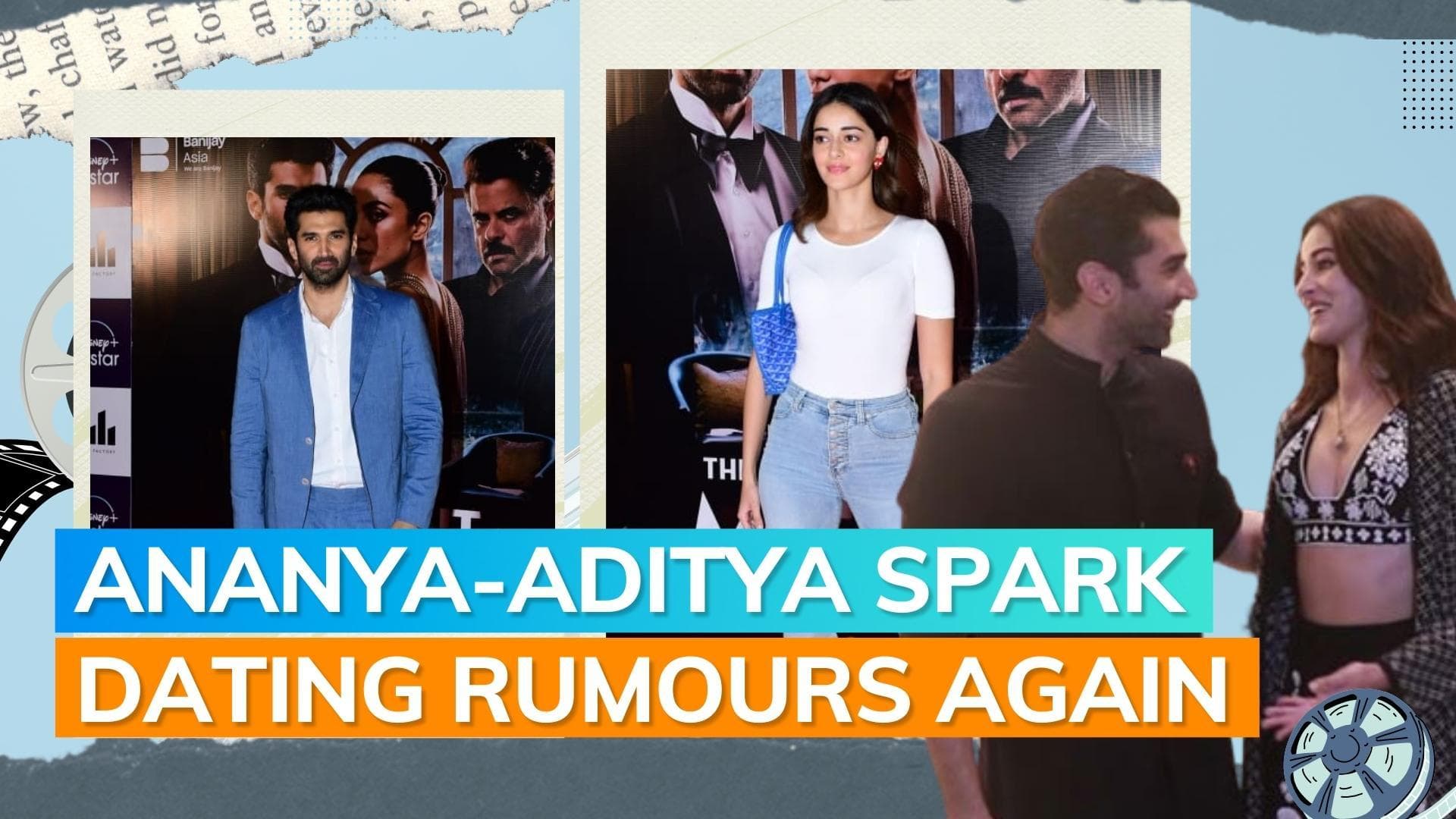 ‘The Night Manager’ screening: Ananya Panday shows rumoured beau Aditya Roy Kapur support; watch