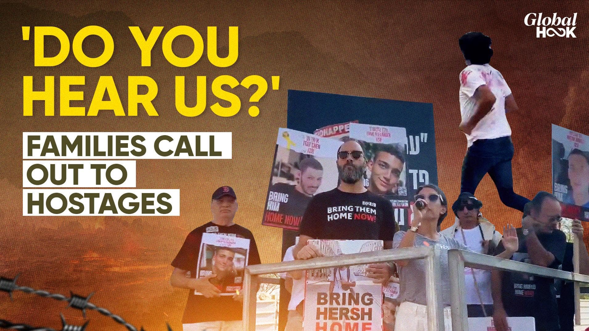 Families Of Hostages Breach Gaza Fence, Berate Netanyahu | Israelis Slam Rescued Hostage