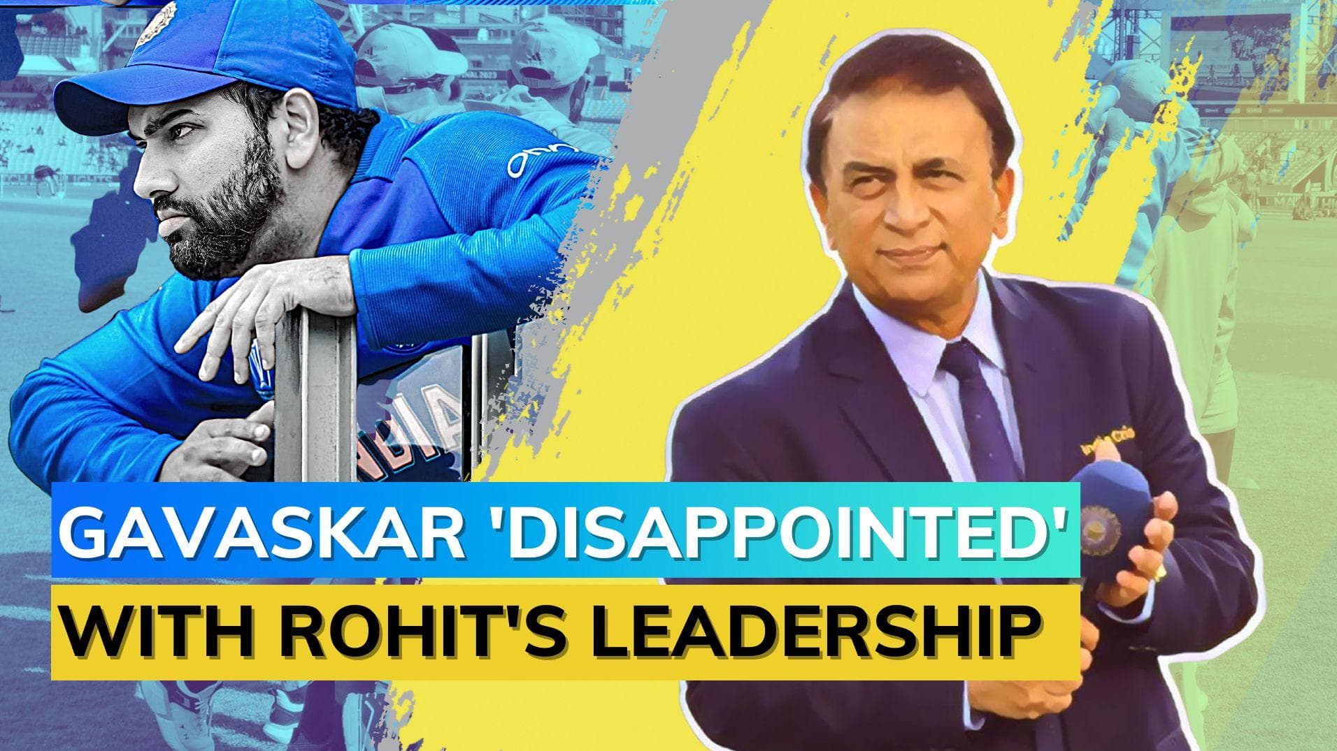 Sunil Gavaskar lambasts Rohit Sharma's captaincy, says expected more from him