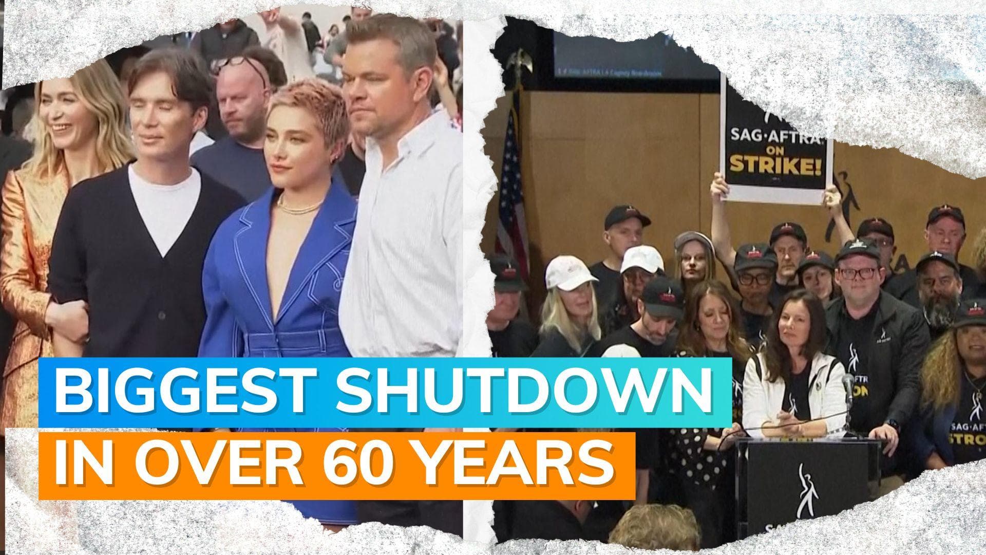 SAG-AFTRA strike: ‘Oppenheimer’ stars exit London premiere in ‘solidarity’ with actors’ strike