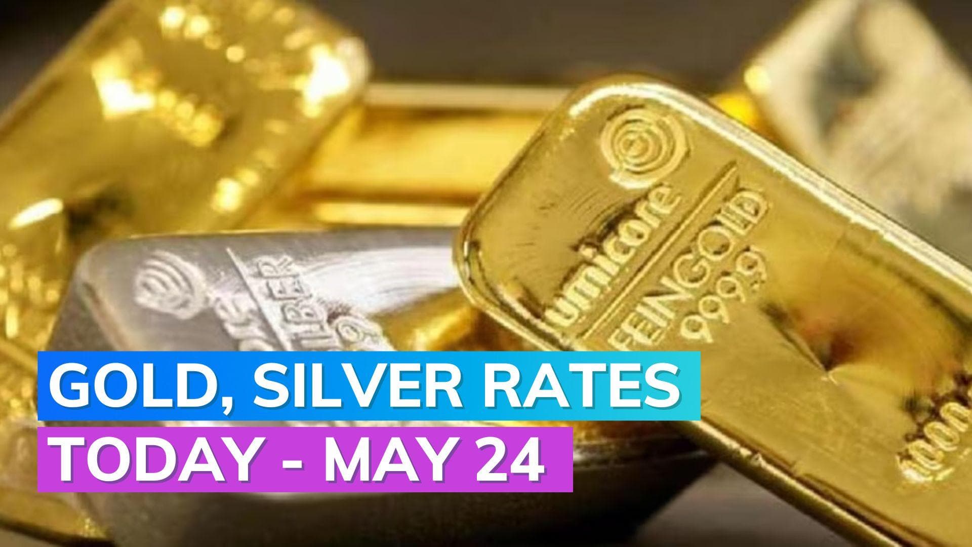 Gold, Silver Rates Today 24 May 2023: Check Prices in Mumbai, Delhi, Chennai, Kolkata
