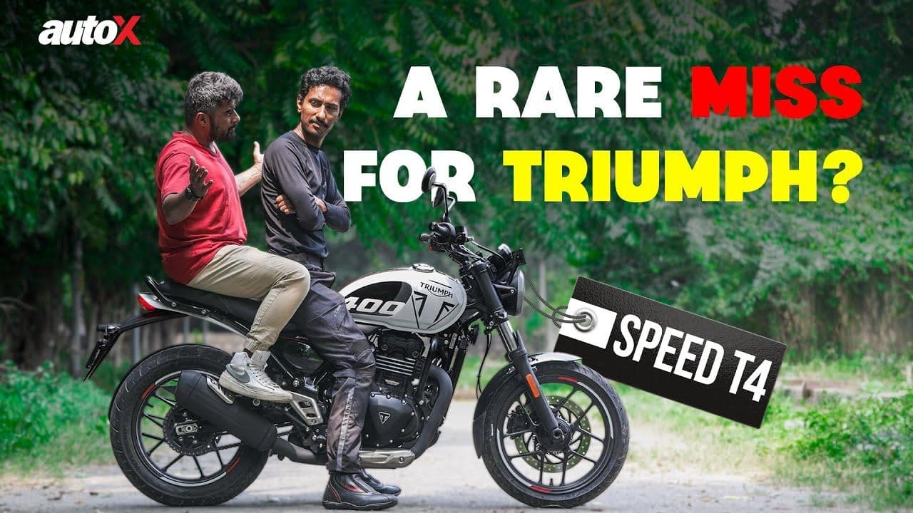 Triumph Speed T4 Review | A Great City Bike In India? | 2024 400cc Bike | autoX
