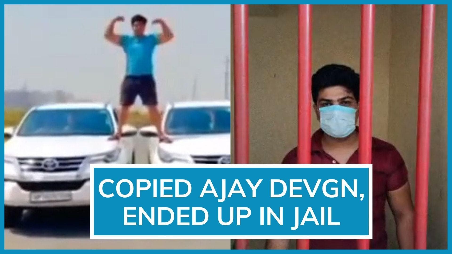 Stunts for social media get UP man arrested; SUVs, bike seized by Noida police