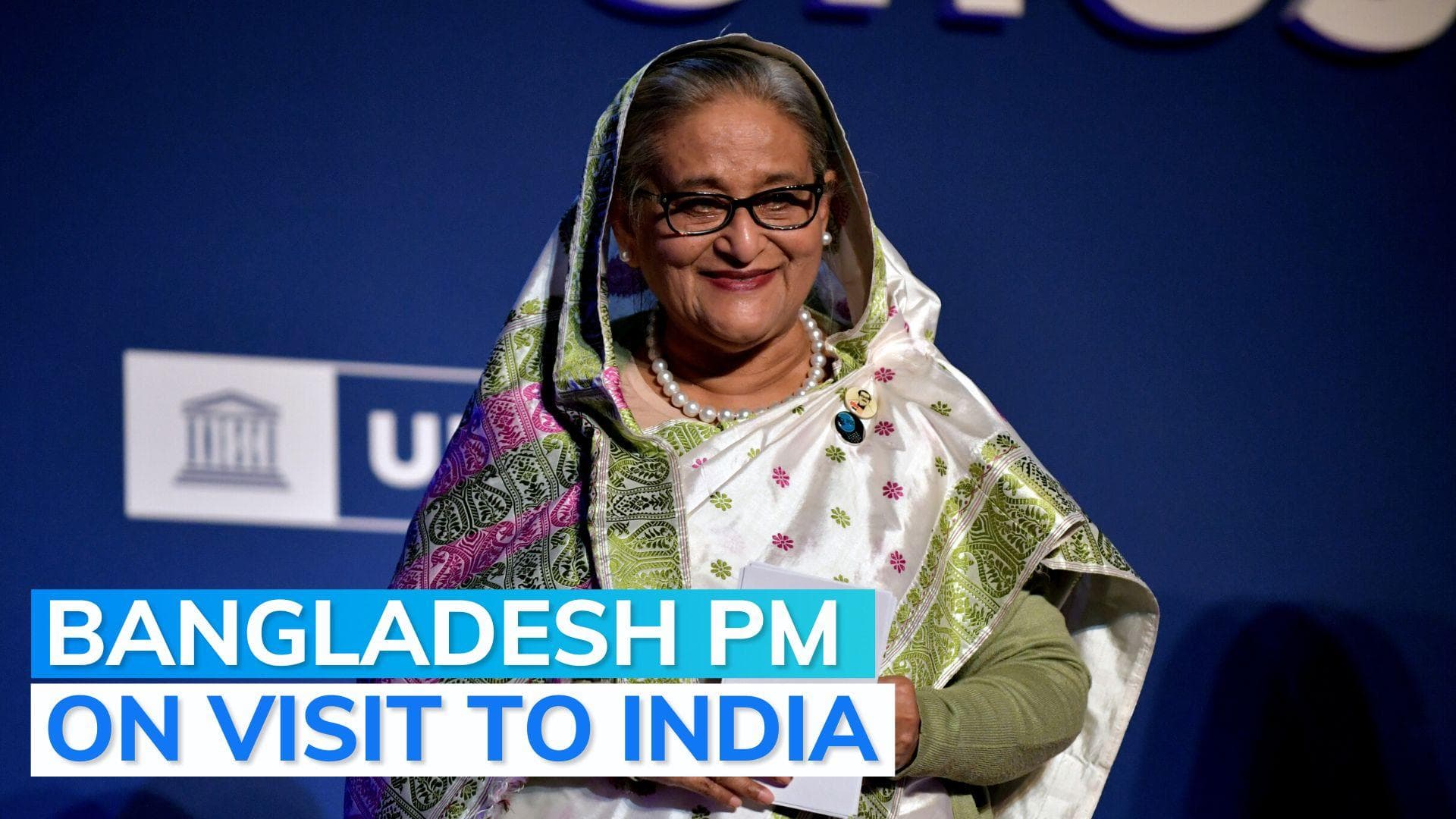 Bangladesh PM Sheikh Hasina embarks on a four-day visit to India