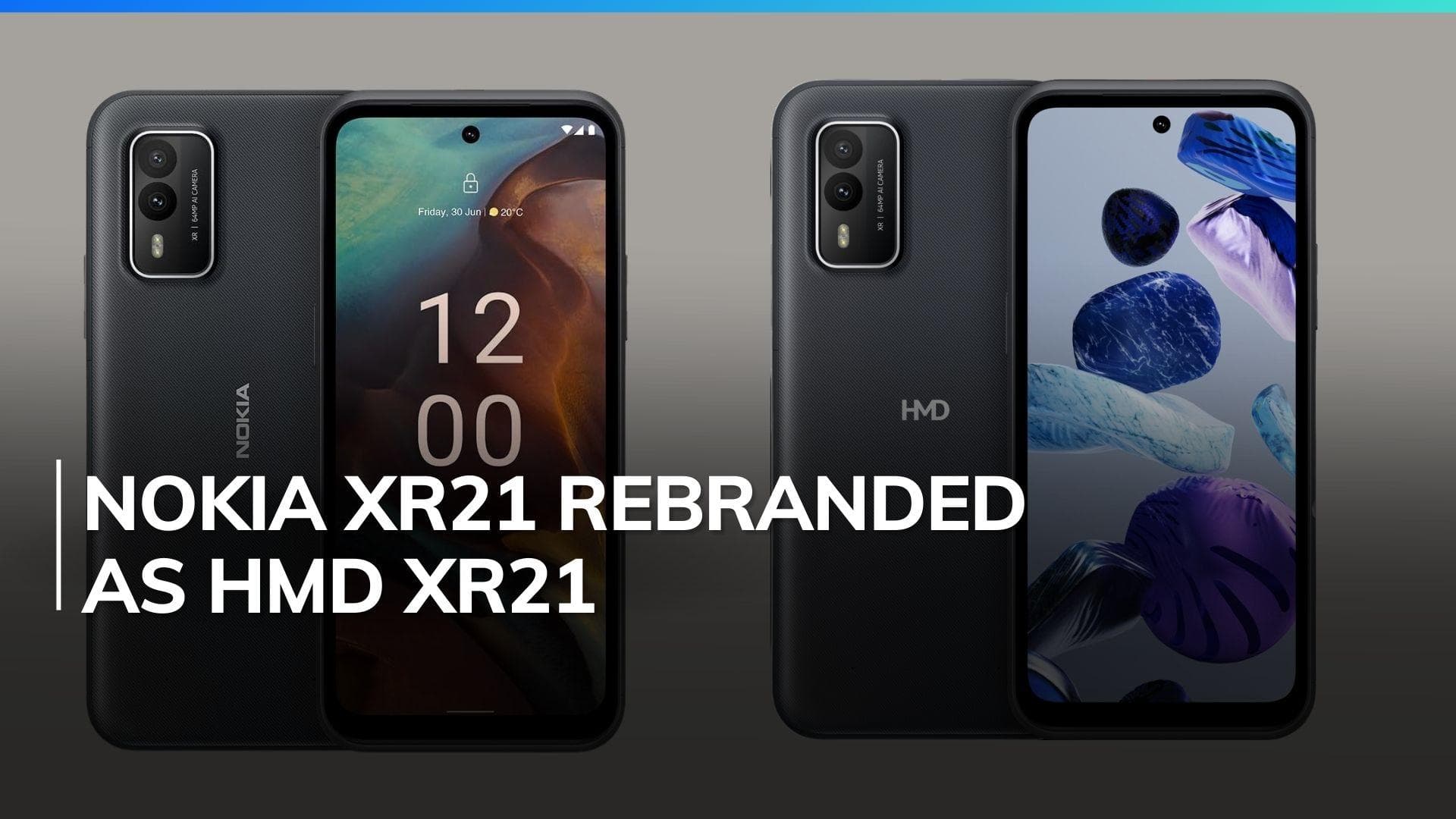 HMD Global rebrands Nokia XR21 as HMD XR21 retaining design & specs, Availability, price details here 