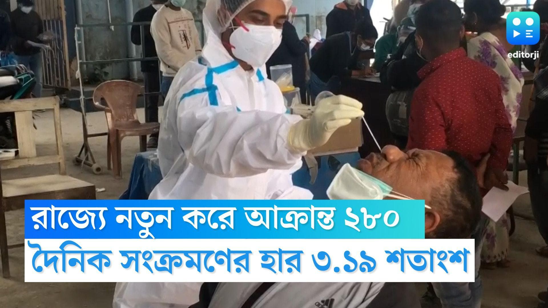 West Bengal Covid Update: রাজ্যে নতুন করে কোভিডে আক্রান্ত ২৮০ জন, দৈনিক সংক্রমণের হার ৩.১৯ শতাংশ