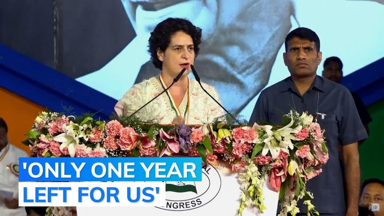Priyanka sets tone for 2024, urges Congress workers to gear up for Lok Sabha elections